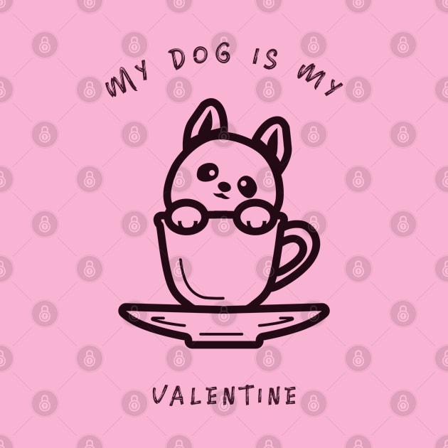 My Dog Is My Valentine by marko.vucilovski@gmail.com