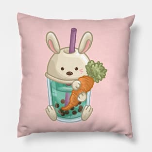 Bunny Bubble Tea Pillow