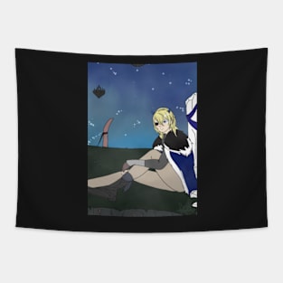 Fantasy demon dimitri Tapestry