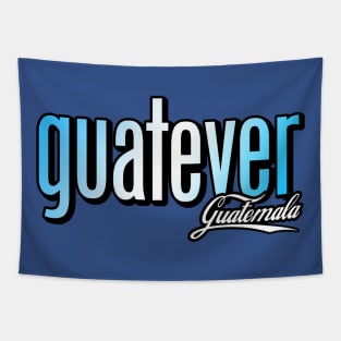 GUATEVER Blue and White Tapestry