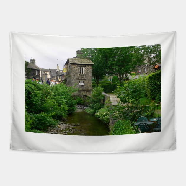 Bridge House, Ambleside Tapestry by tomg