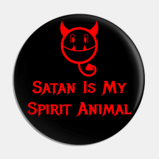 Satan Spirit Animal Pin