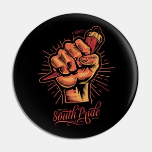 SOUTH PRIDE | BLACK VERSION Pin