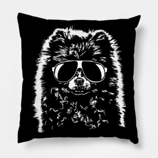 Funny Cute Pomeranian mom cool dog lover Pillow