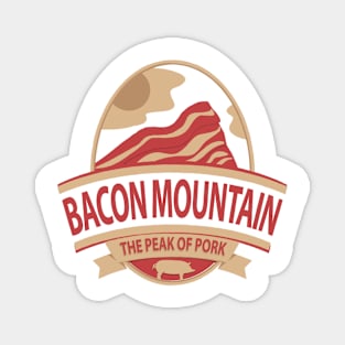 Bacon mountain Magnet