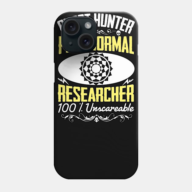 Paranormal researcher Ghost hunting Phone Case by Caskara