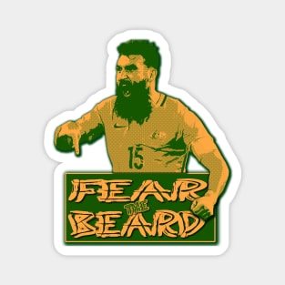 Socceroos - Mile Jedinak - FEAR THE BEARD! Magnet