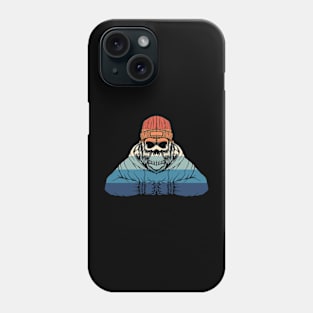 Retro Gorilla Hoodie Phone Case