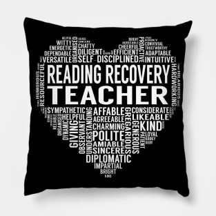 Reading Recovery Teacher Heart Pillow