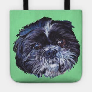 Shih Tzu Fine Art Painting Tote