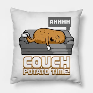 Ahhh Couch Potato Time Pillow