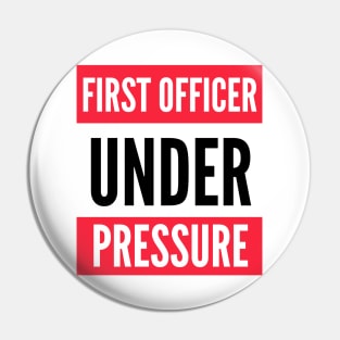 First Officer (Copilot) Under Pressure Pin