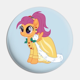 Holiday Scootaloo Pin