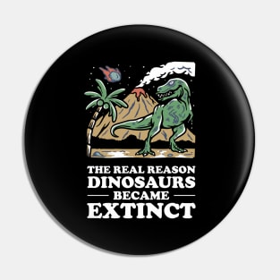 Why dinosaurs went extinct. Pin