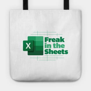 Freak in the Sheets Green Design. Tote