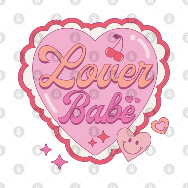 Lover Babe Love Heart Happy Valentines Day by Pop Cult Store