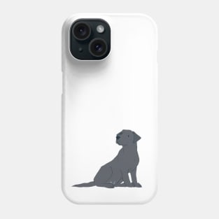 Black Labrador Retriever Dog Phone Case