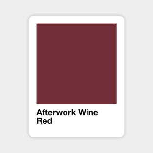 Pantone Afterwork Wine Magnet