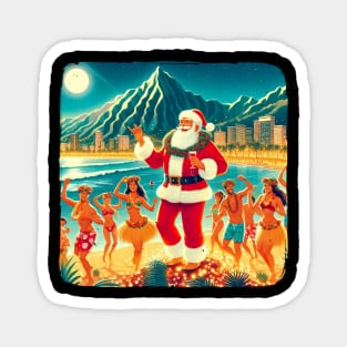 Hawaii Merry Christmas Magnet