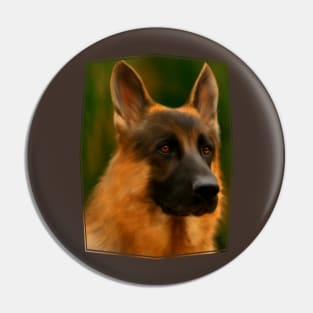 German Shepherd Pin