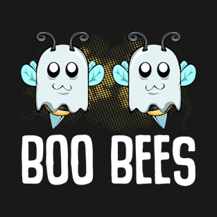Ghost - Boo Bees Cute Halloween Ghosts Bee T-Shirt