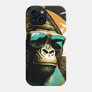 Shades of Toughness - Cool Gorilla Phone Case