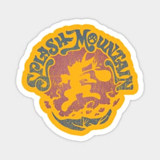 Vintage Splash Mountain Magnet
