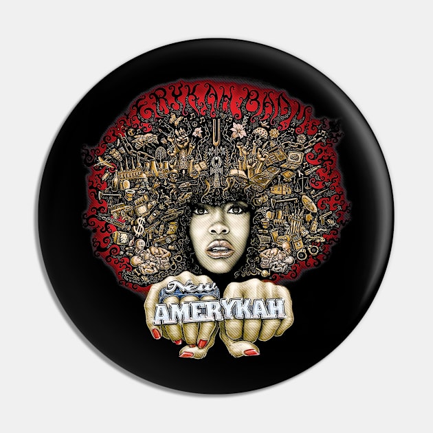 Erykah Badu du Pin by Miamia Simawa