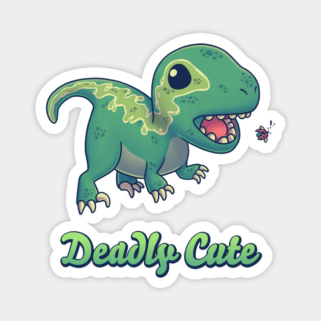 Deadly Cute Raptor // Kawaii Dinosaur, Paleontology, Animals ...