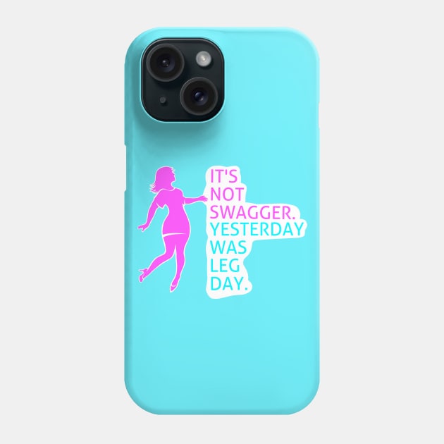 Strong Fitness Girls Who Squat Phone Case by TimAddisonArt