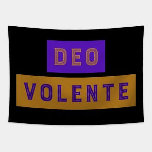 Deo Volente - God Willing Tapestry