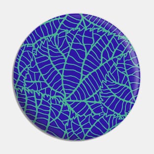 Green Lines Mesh Pattern Seamless With Dark Purple Background Pin