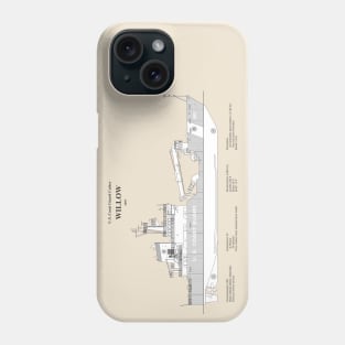 Willow wlb-202 United States Coast Guard Cutter - SBD Phone Case