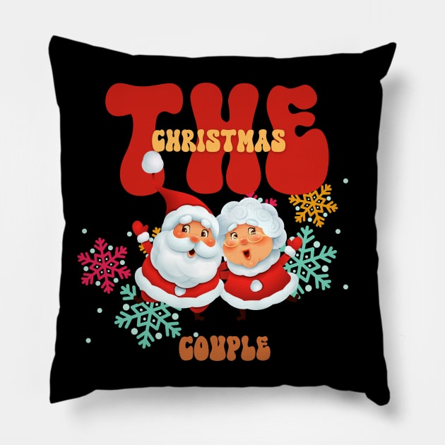 The Christmas Couples Pillow by NICHE&NICHE