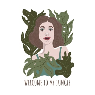 Plant Lover Welcome To My Jungle T-Shirt