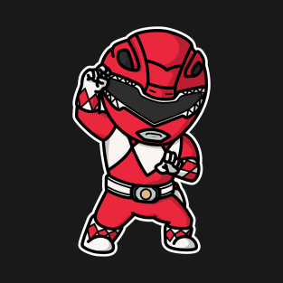 TyrannoRanger Kyouryuu Sentai Zyuranger Chibi Style Kawaii T-Shirt