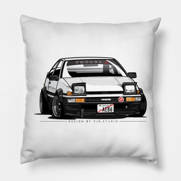 Panda trueno Pillow by EladiaDuy