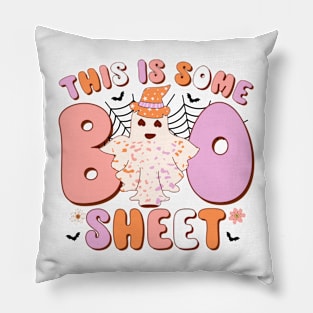 This Is Some Boo Sheet Halloween Ghost Funny Men Women Pillow