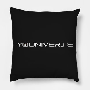 Youniverse - White Pillow