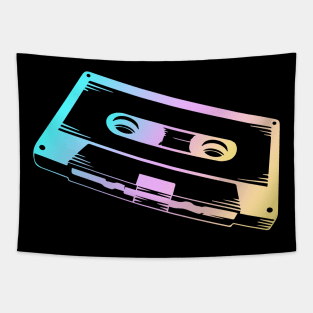 Tape Music Cassette From The 80s Vintage Tapestry