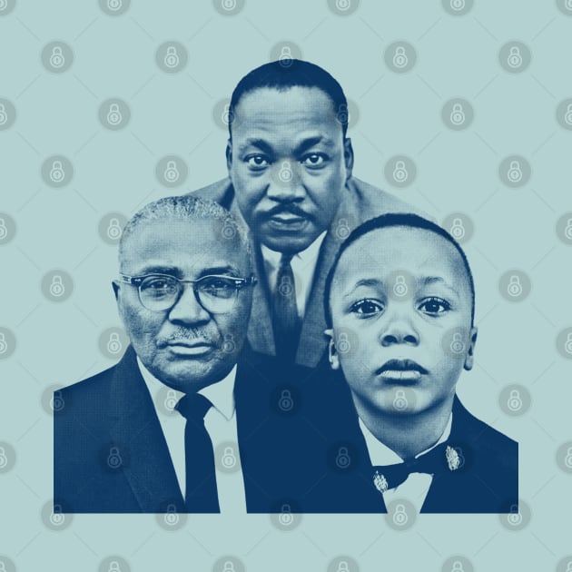 Martin Luther King Family by DankFutura