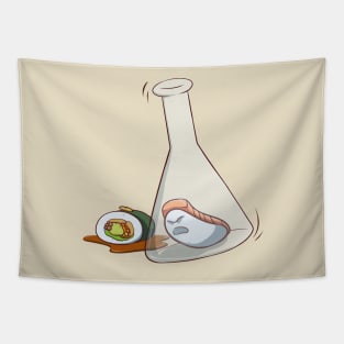 Apothecary Sushi Halloween Cute Food Tapestry