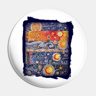 vincent's starry nights Pin