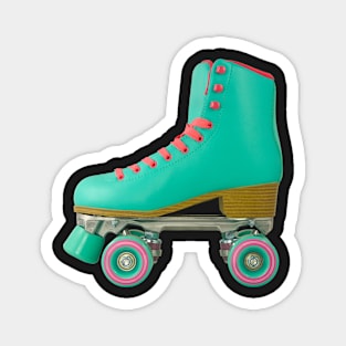 Retro Roller Skate Magnet