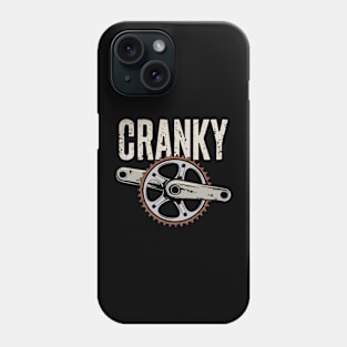 Cranky - Funny Cycling Bicycling Phone Case