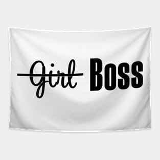 Just a Boss, Not a Girl Mom Lady Boss Babe T-shirt Tapestry