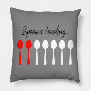 Spoons Loading... Pillow