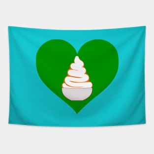 Citrus Swirl Is In The Heart Tapestry