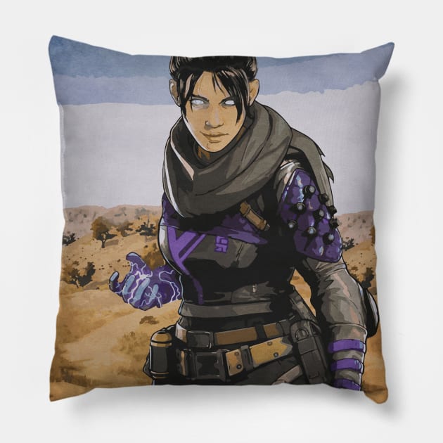 Wraith Pillow by Durro