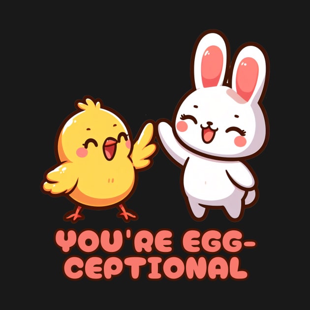 Egg-ceptional Bunny High Five by PunnyBitesPH